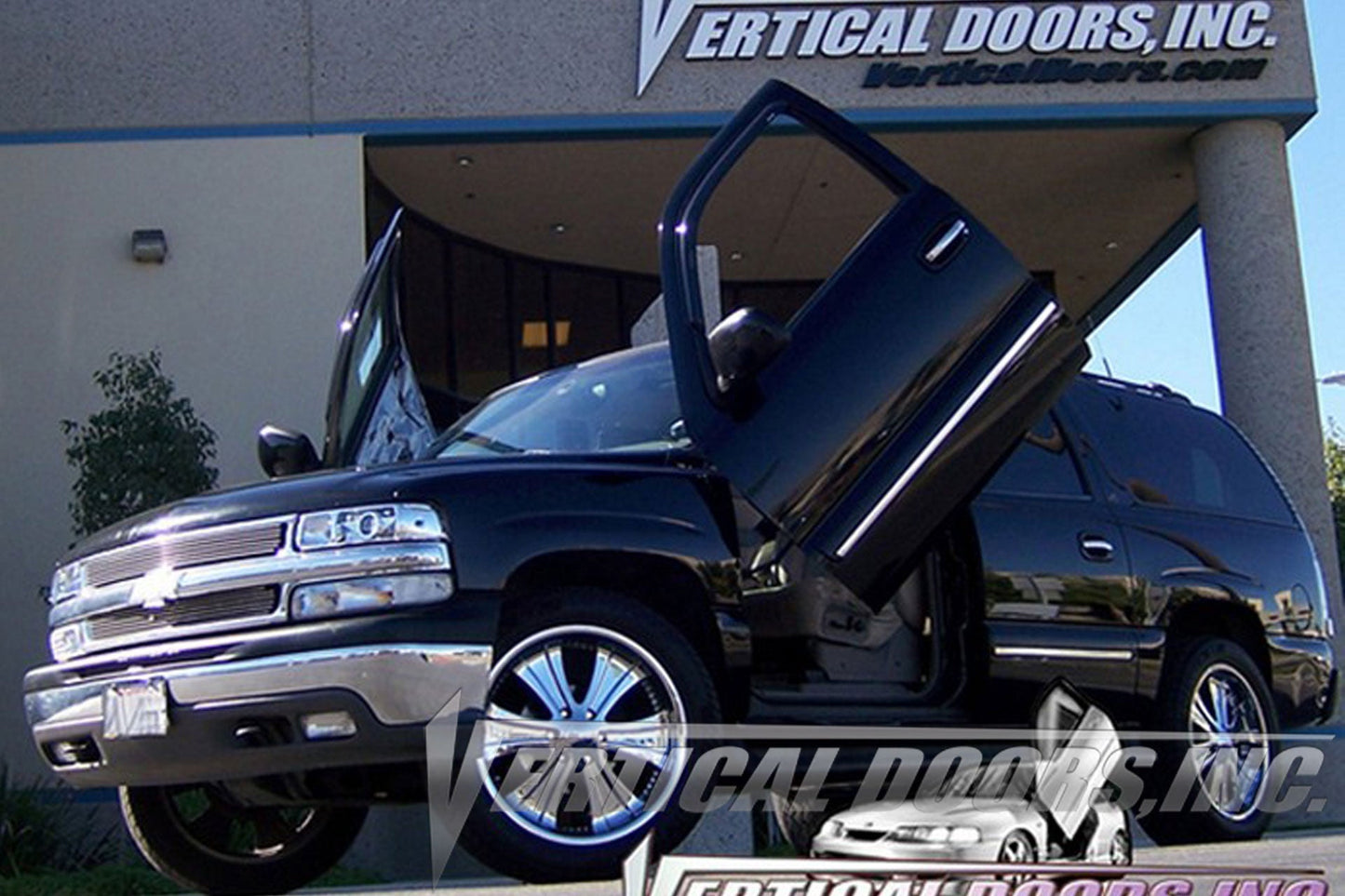 Chevrolet Suburban 2000-2006 Vertical Lambo Doors Conversion Kit