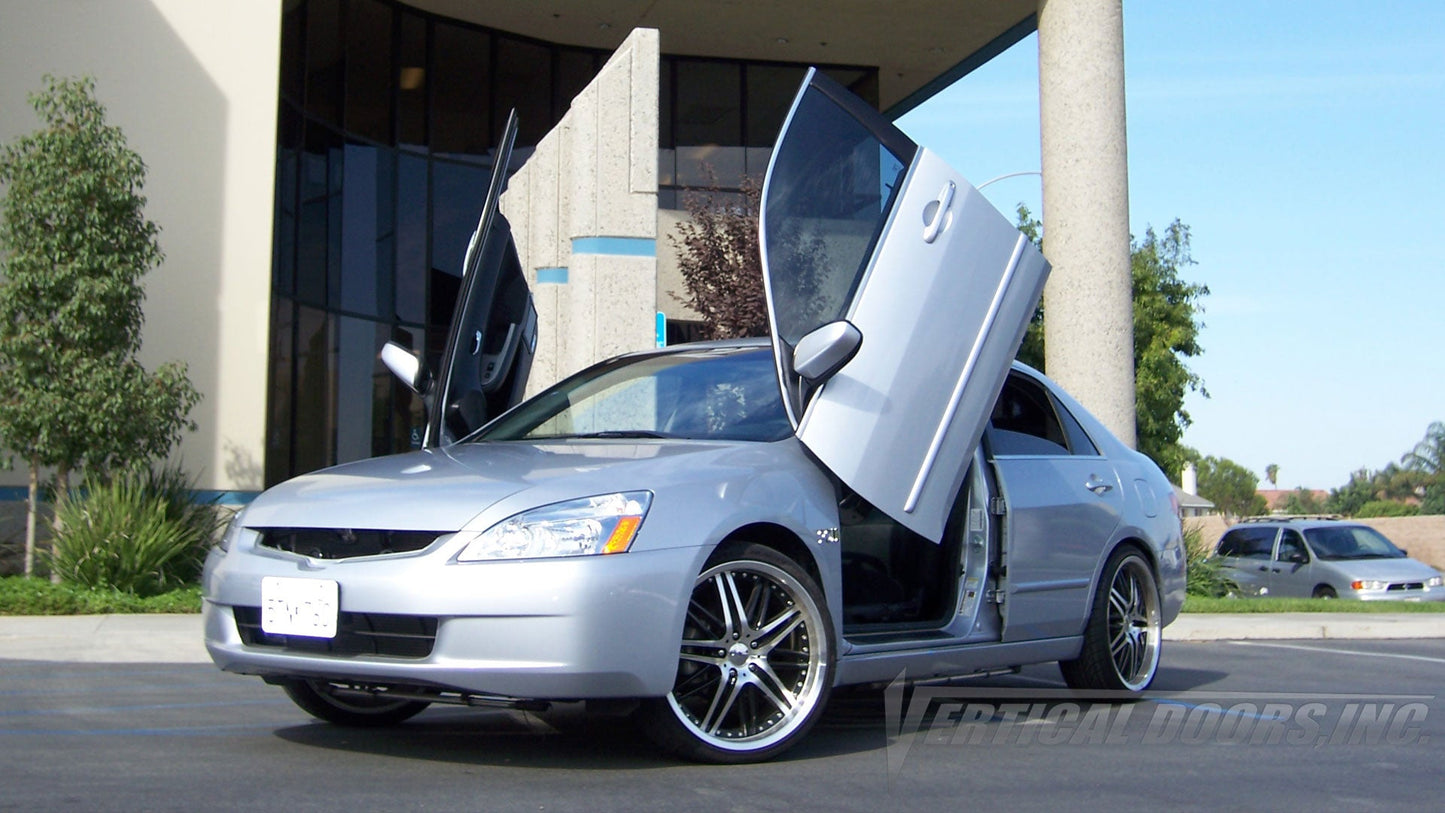 Honda Accord 2003-2007 4DR Vertical Lambo Doors Conversion Kit VDCHA0307 #jdm #lambodoors #verticaldoors #honda #hondaaccord #accord