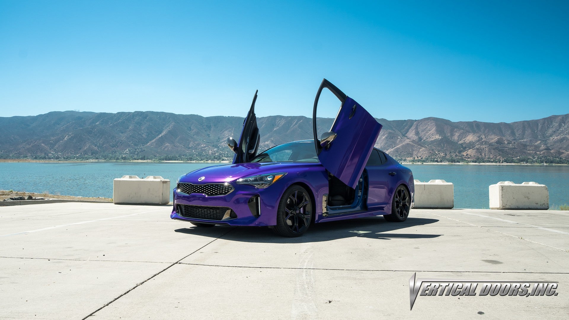 Kia Stinger 2018-2021 Vertical Lambo Doors Conversion Kit