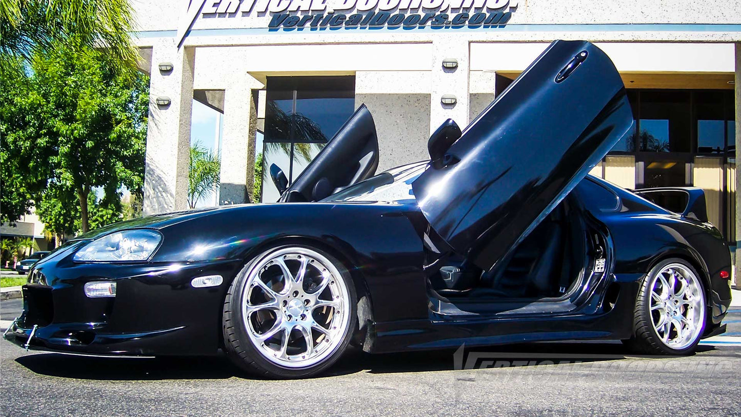 Toyota Supra 1993-2002 Vertical Vertical Lambo Door Conversion Kit by Vertical Doors Inc. AKA Lambo Doors VDCTOYSUP9302 A80 MK IV #jza80 #toyotasupra #toyota #supra #A80 #MKIV #2jz #mk #jdm #supramk #jza #jzgte #VerticalDoorsInc #verticaldoorgang #LamboDoors #VerticalDoors