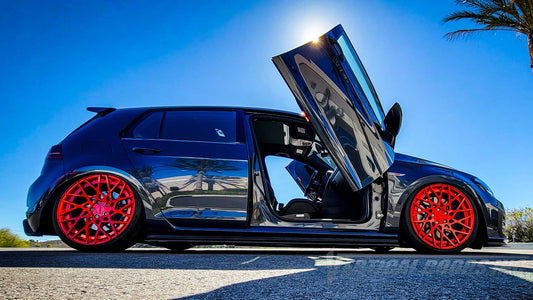 Volkswagen Golf 2016-2021 Vertical Lambo Doors Kit VDCVOLKGOLF21