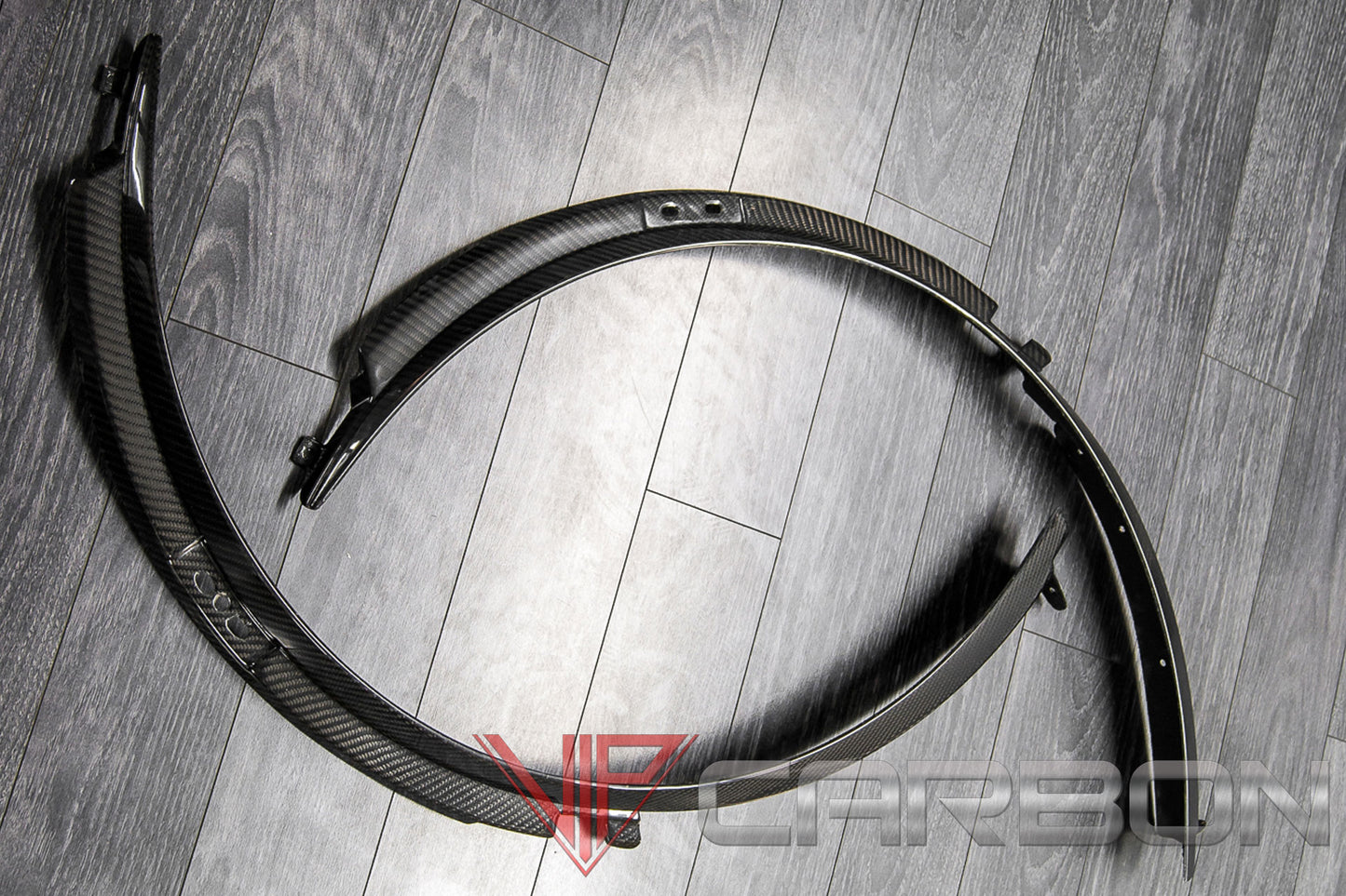 Front Fender Extensions Z06 Style Carbon Fiber for Chevrolet Corvette C7 2014-2019