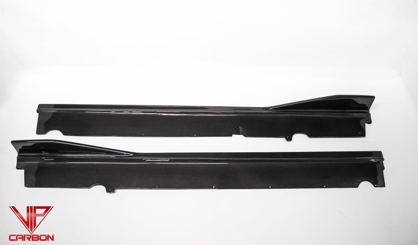 Spyder Side Skirts Carbon Fiber Lamborghini Huracan 14-19