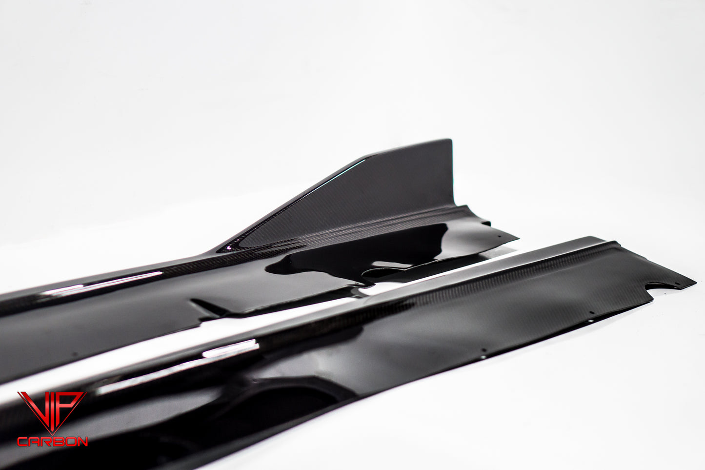 Spyder Side Skirts Carbon Fiber Lamborghini Huracan 14-19