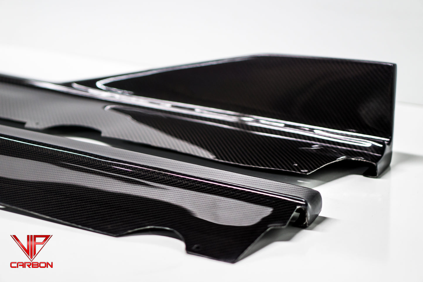 Spyder Side Skirts Carbon Fiber Lamborghini Huracan 14-19