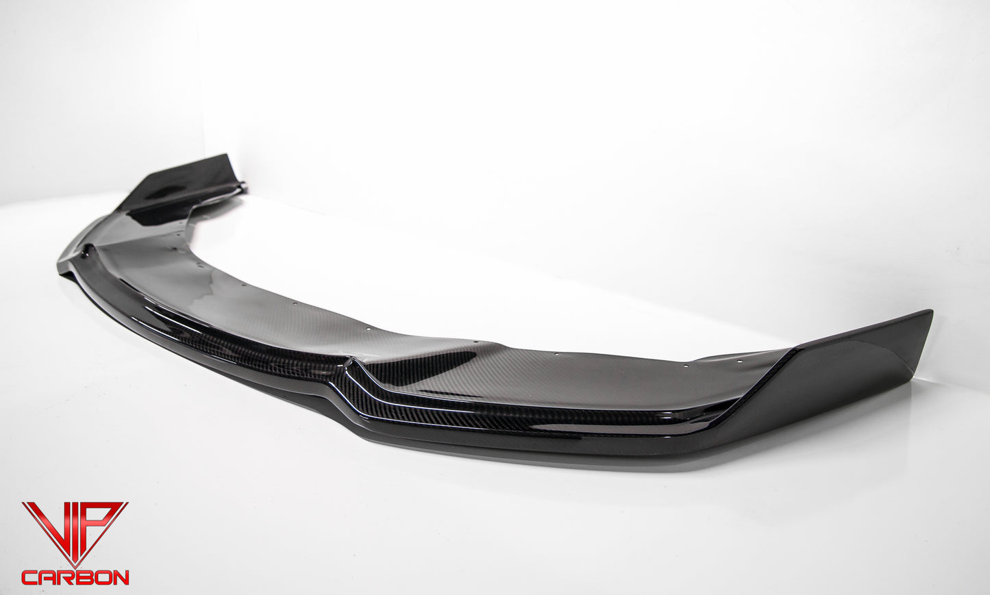 610-4 FRONT SPLITTER (16 SCREWS) CARBON FIBER LAMBORGHINI HURACAN 14-19