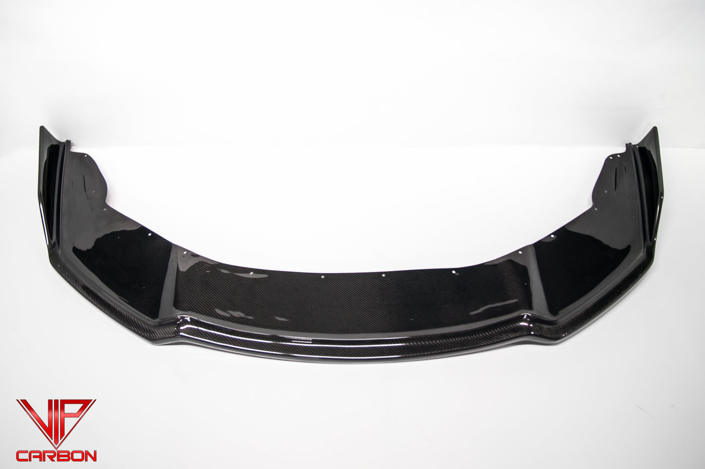 610-4 FRONT SPLITTER (16 SCREWS) CARBON FIBER LAMBORGHINI HURACAN 14-19