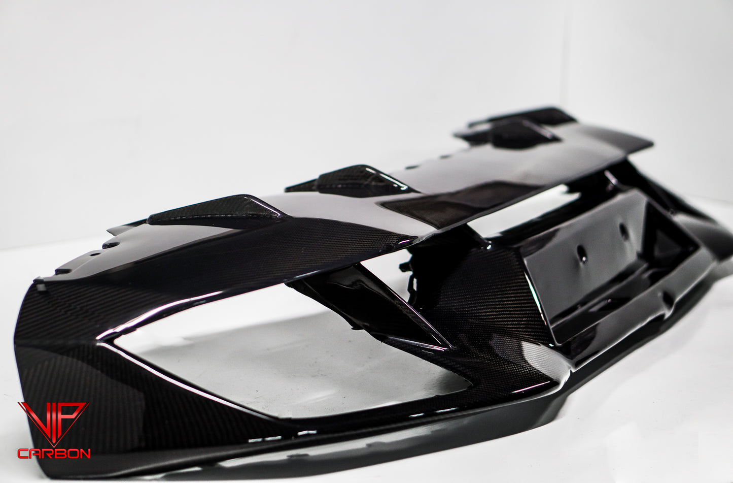 Rear Bumper Carbon Fiber Lamborghini Huracan 14-19