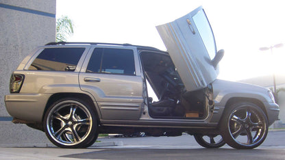 Jeep Cherokee 1999-2004 4DR Vertical Lambo Doors Kit VDCJCHER9904
