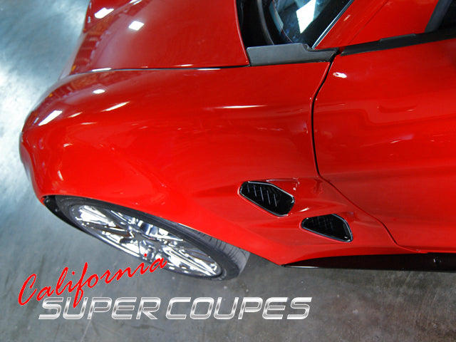 Front Fenders ZLR Super Wide ZR1 Style w/ Liners for Chevrolet Corvette C6