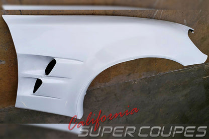 Front Fenders ZLR Super Wide ZR1 Style w/ Liners for Chevrolet Corvette C6