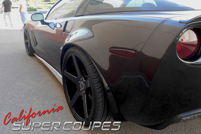 Rear Quarters ZLR Super Wide ZR1 Style for Chevrolet Corvette C6 Coupe