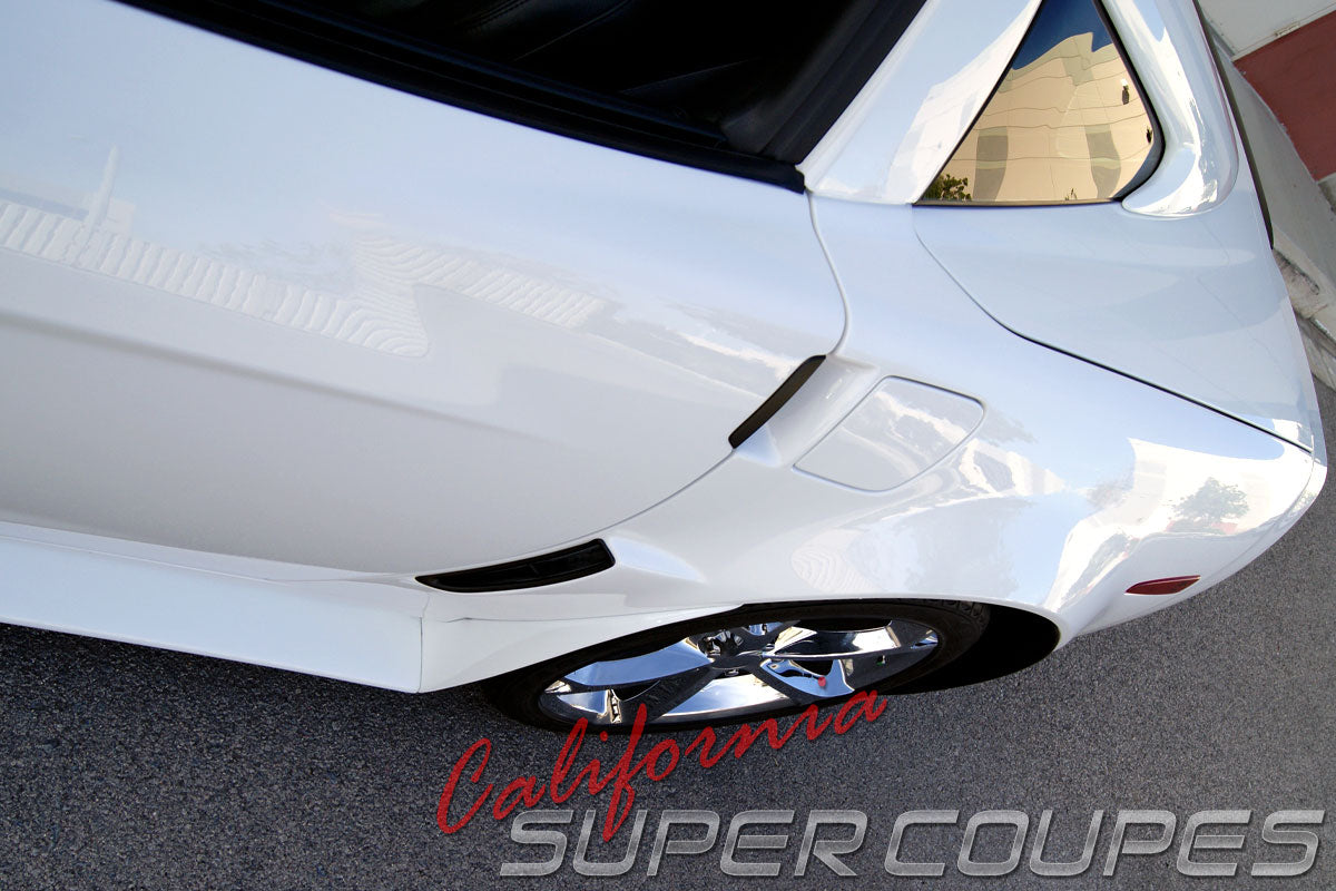 Rear Quarters ZLR Super Wide ZR1 Style for Chevrolet Corvette C6 Convertible