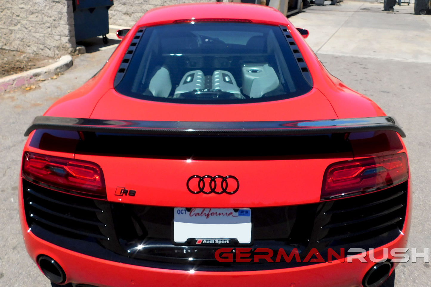 Rear Vents Coupe in Carbon Fiber for Audi R8 2007-2014