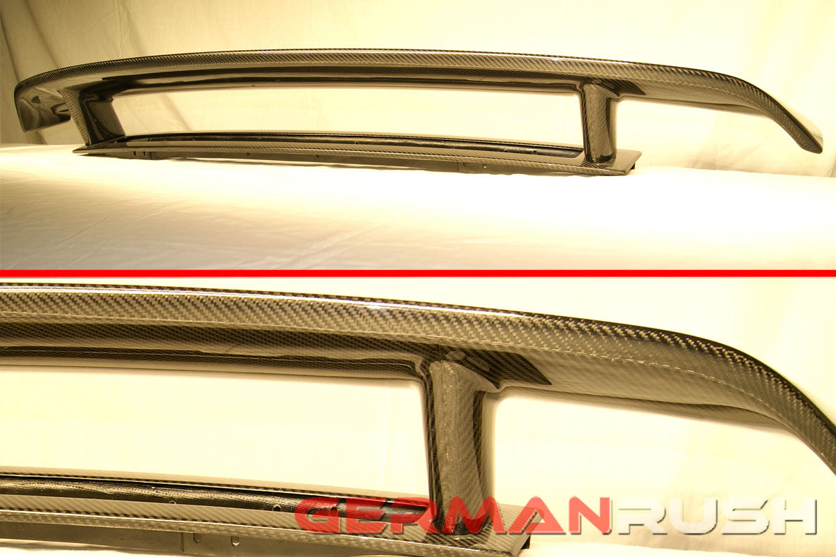 Wing GT HI Style for Audi R8 2007-2015 in Carbon Fiber or Fiberglass