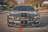 Carbon Fiber GT350 Front bumper panels Ford Mustang 2015-2018