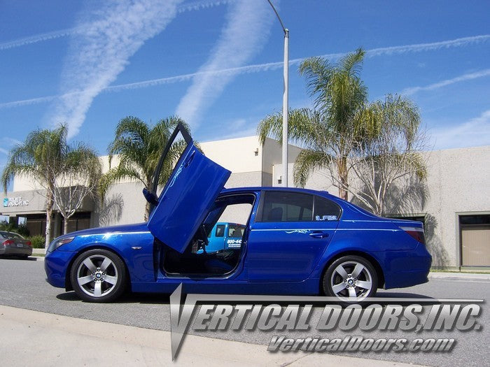BMW 5 Series 2003-2010 4DR Vertical Lambo Door Conversion Kit by Vertical Doors Inc.