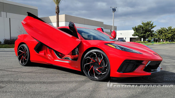 Chevrolet Corvette C8 2020-2023 ZLR Door Conversion Kit by Vertical Doors, Inc.
