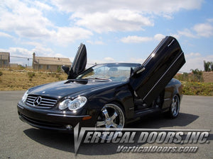 Mercedes CLK 2003-2009 Vertical Lambo Doors Conversion Kit