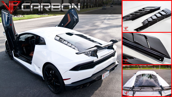 Factory Engine Vents Carbon Fiber Lamborghini Huracan 14-19