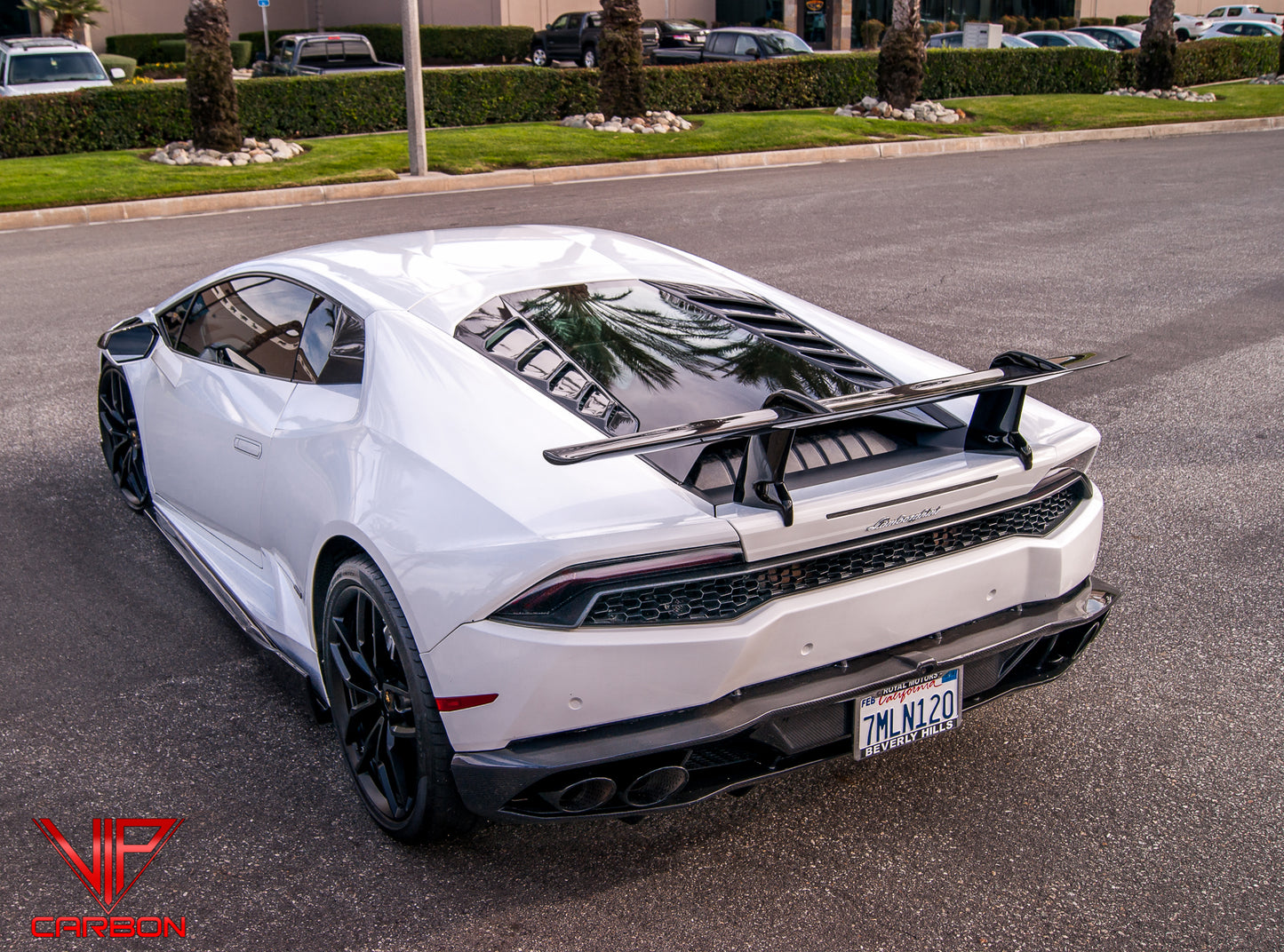 Factory Engine Vents Carbon Fiber Lamborghini Huracan 14-19