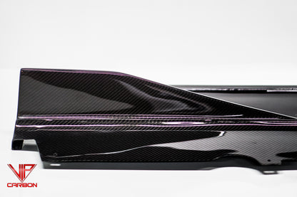 Coupe Side Skirts Carbon Fiber Lamborghini Huracan 14-19