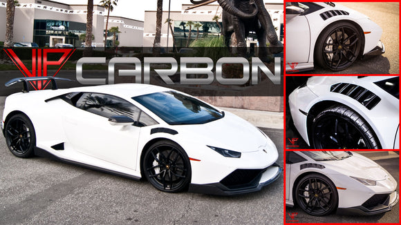 Vented Front Fenders (all models) Carbon Fiber Lamborghini Huracan 14-19 vacuum